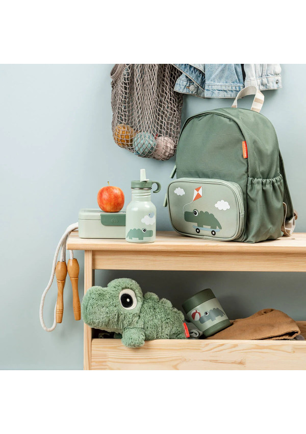 DoneByDeer Металева пляшка Playground (350 мл), зелений