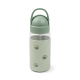 DoneByDeer Пляшка з трубочкою Easy-grip Elphee Зелена 350мл