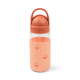 DoneByDeer Пляшка з трубочкою Easy-grip Elphee Папайя 350мл
