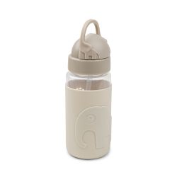 DoneByDeer Пляшка з трубочкою Easy-grip Elphee Пісочна 350мл