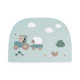 DoneByDeer Силіконовий килимок під тарілку Tiny Farm, синій