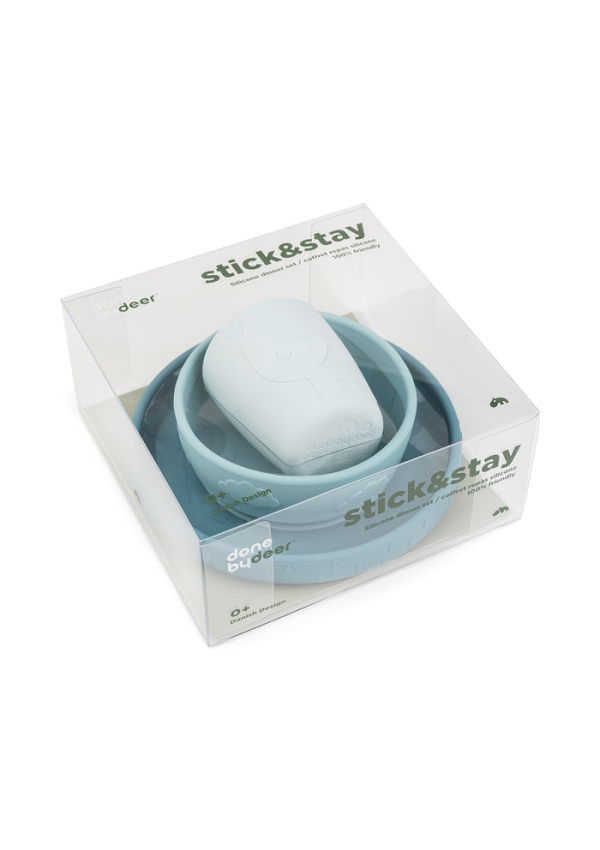 DoneByDeer Набір Stick&Stay Deer Friends Синій