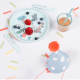 DoneByDeer Набір посуду Foodie Celebration блакитний
