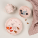 DoneByDeer Набір для годування Foodie з присоскою Celebration Пудровий