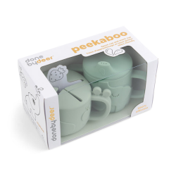 DoneByDeer Набір чашок зі спотиком Peekaboo Deer Friends Зелений