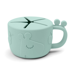 DoneByDeer Чашка для перекусу Peekaboo Raffi Синій