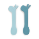 DoneByDeer Силіконова ложка (2 шт.) Lalee Синій