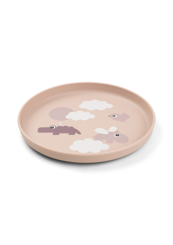 DonebyDeer Тарілка Foodie Happy Clouds Пудрова