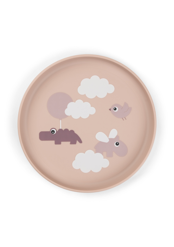 DonebyDeer Тарілка Foodie Happy Clouds Пудрова