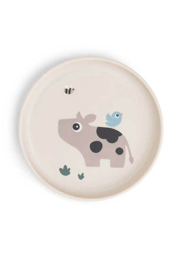 DoneByDeer Тарілка Foodie Tiny farm Пісок
