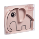 DoneByDeer Силіконова тарілка Stick&Stay Elphee Пудра