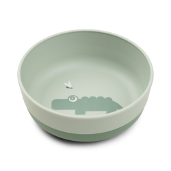 DoneByDeer Миска Foodie Croco Зелена