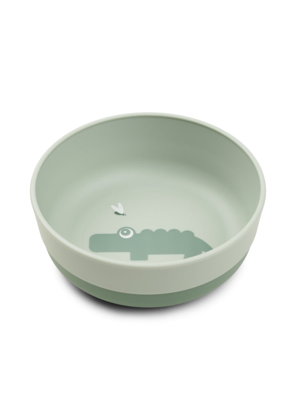 DoneByDeer Миска Foodie Croco Зелена
