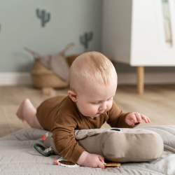 DoneByDeer Іграшка для активності Tummy Time Croco Пісочна