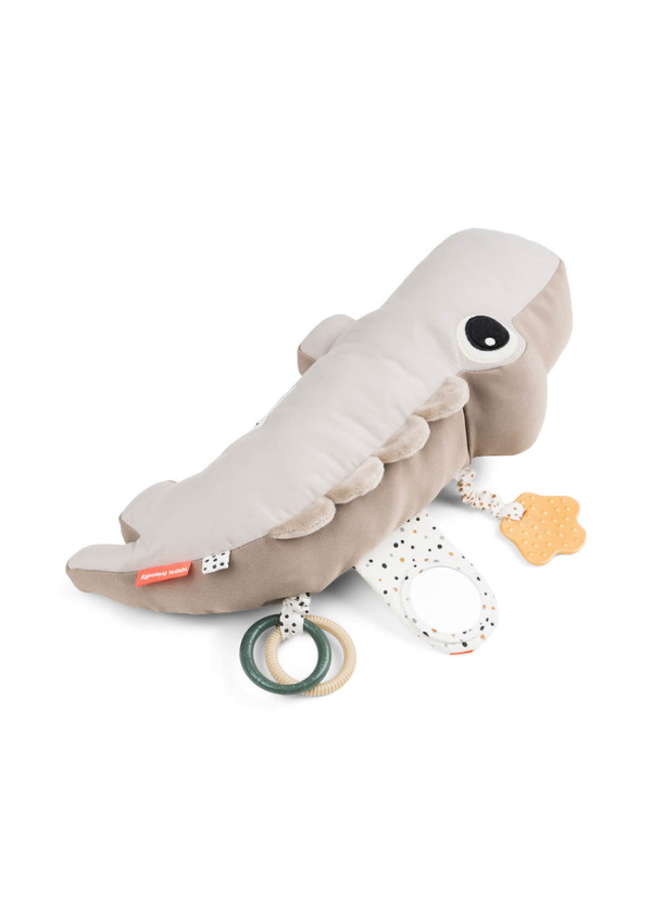 DoneByDeer Іграшка для активності Tummy Time Croco Пісочна