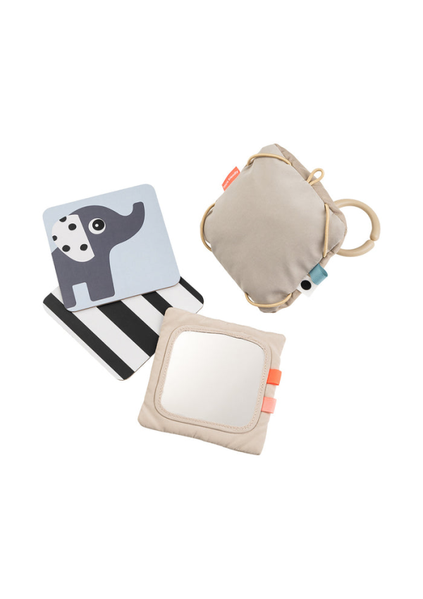 DoneByDeer Тримач для контрастних карток Deer Friends Пісочна