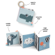 DoneByDeer Розкладна м'яка книга Deer Friends Мікс кольорів