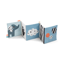 DoneByDeer Розкладна м'яка книга Deer Friends Мікс кольорів