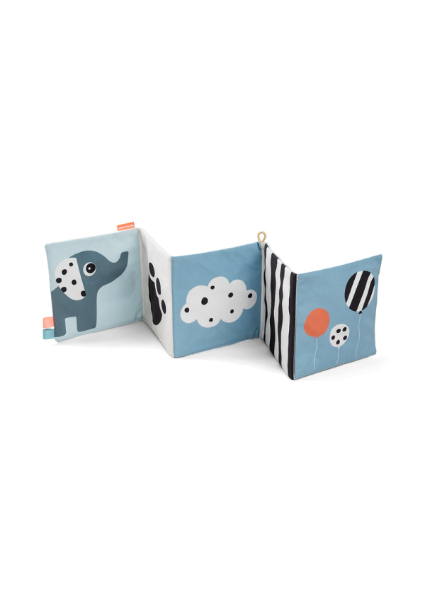 DoneByDeer Розкладна м'яка книга Deer Friends Мікс кольорів