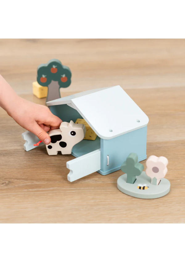 DoneByDeer Ігровий набір Tiny Farm Dotti мікс кольорів