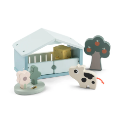 DoneByDeer Ігровий набір Tiny Farm Dotti мікс кольорів