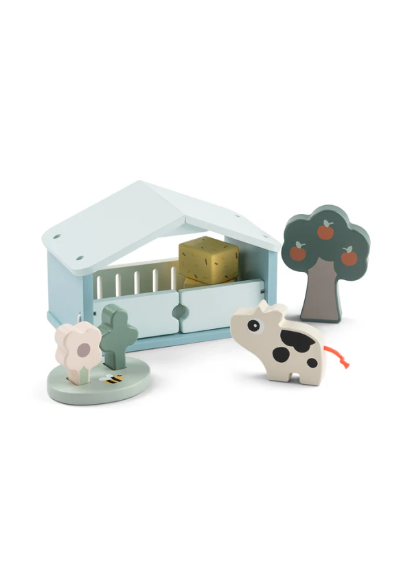 DoneByDeer Ігровий набір Tiny Farm Dotti мікс кольорів