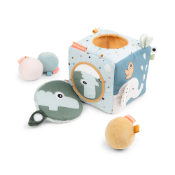 DoneByDeer Розвивальний куб Discovery Deer friends, Colour mix