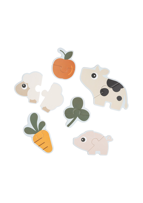 DoneByDeer Набір перших парних пазлів Tiny Farm