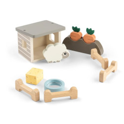 DoneByDeer Ігровий набір Tiny Farm – Sheepy – мікс кольорів