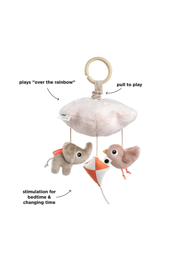 DoneByDeer Музична карусель Playground Пудра