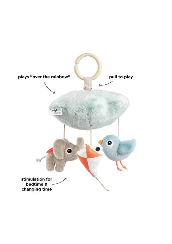 DoneByDeer Музична карусель Playground Синя