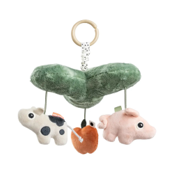 DoneByDeer Музична карусель Tiny farm Мікс кольорів