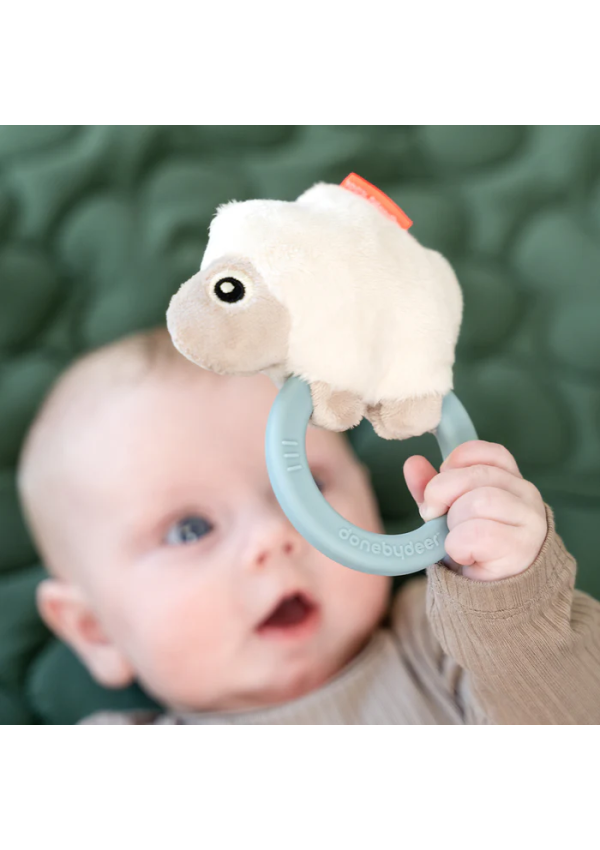 DoneByDeer Прорізувач Сенсорна іграшка Sheepy Blue