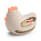 DoneByDeer Сенсорний брязкальце‑гризунець Clucky Піщаний.
