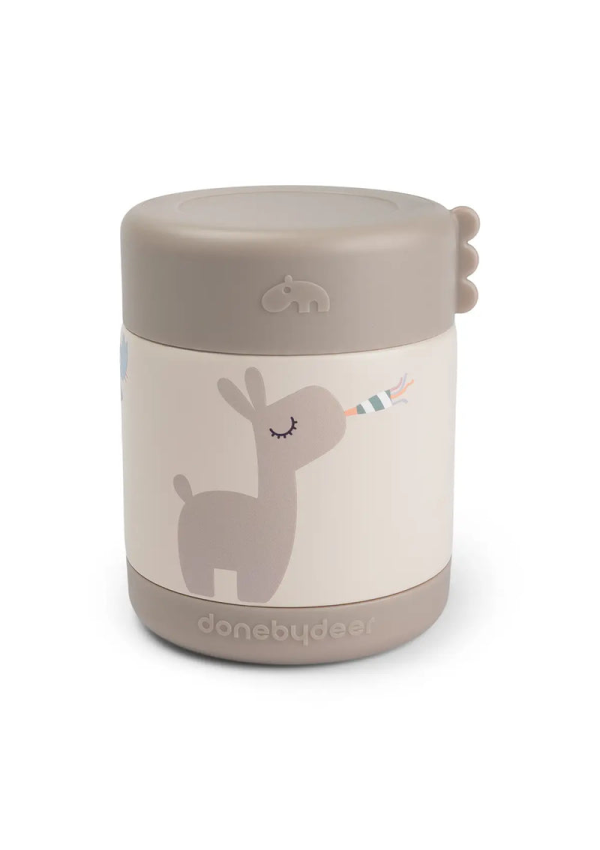 DoneByDeer Термос для їжі Celebration пісочний 300 мл