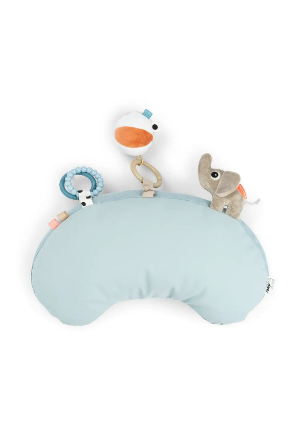 DoneByDeer Подушка активності для викладання на животик Playground, синій