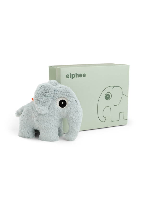 DoneByDeer Подарункова коробка з м'якою іграшкою Elphee Синя