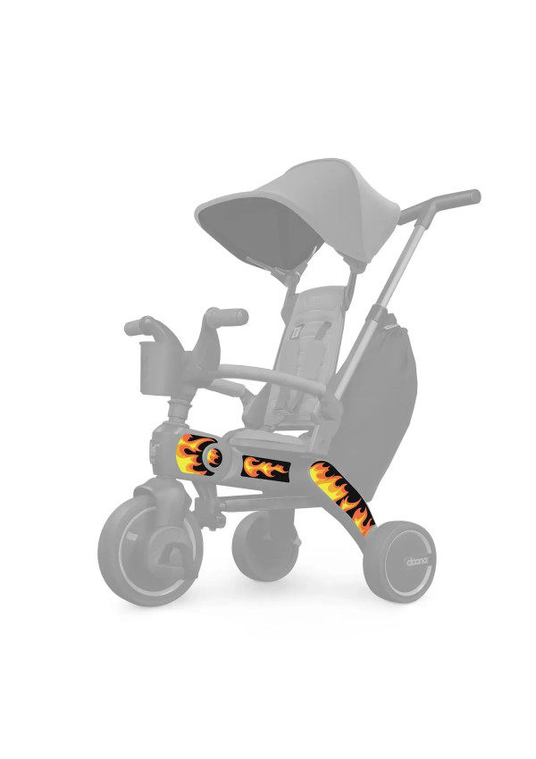 Стікери Stickers Doona Liki - Flames