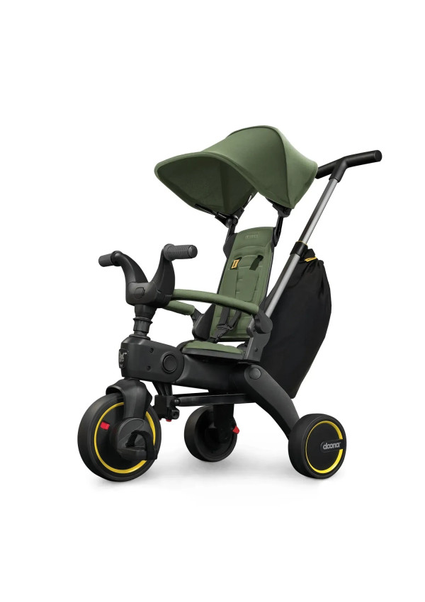 Складний триколісний велосипед Doona Liki Trike S3 - Desert Green