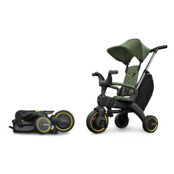 Складний триколісний велосипед Doona Liki Trike S3 - Desert Green