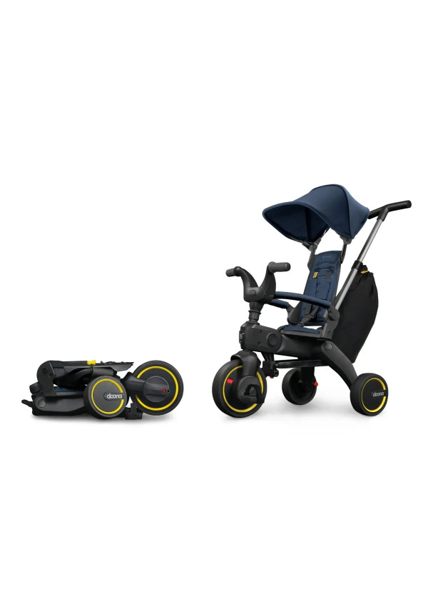 Складний триколісний велосипед Doona Liki Trike S3 - Deep Blue
