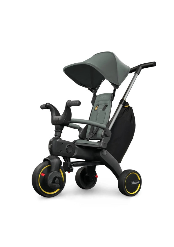 Складний триколісний велосипед Doona Liki Trike S3 - Slate Green