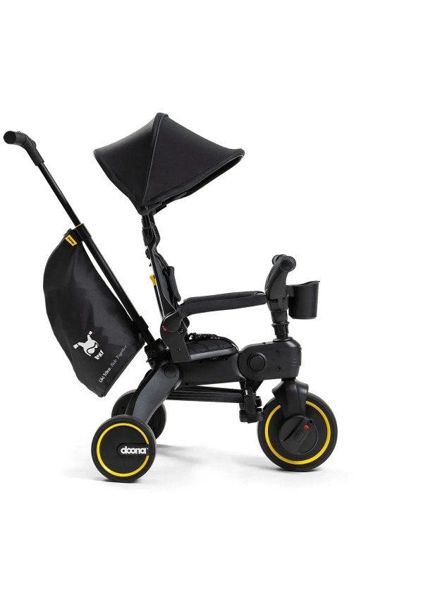 Складний триколісний велосипед Doona Liki Trike S5 - Limited Edition Midnight