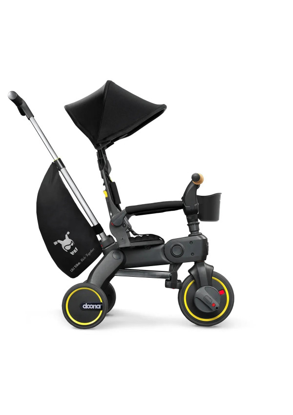 Складний триколісний велосипед Doona Liki Trike S5 - Nitro Black