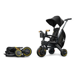 Складний триколісний велосипед Doona Liki Trike S5 - Nitro Black