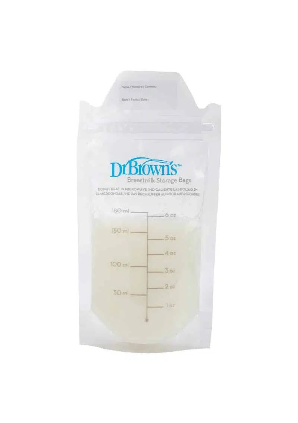 Dr. Browns Пакети для зберігання дитячого молока, 180мл, 25 шт. в упаковці