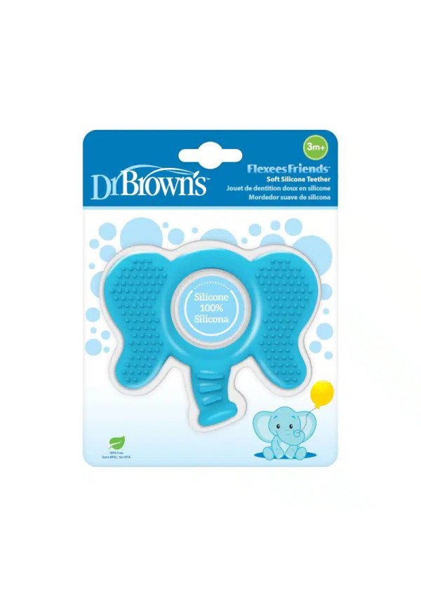 Dr. Browns Прорізувач для зубів «Слоненя», колір блакитний