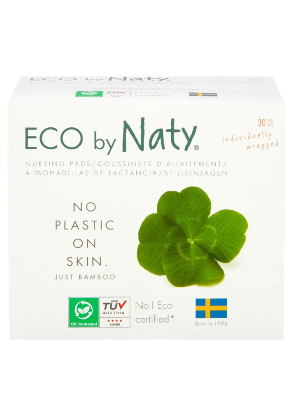 Прокладки для грудей Eco by Naty 30 шт