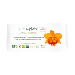 Щоденні прокладки Eco by Naty Normal 32 шт