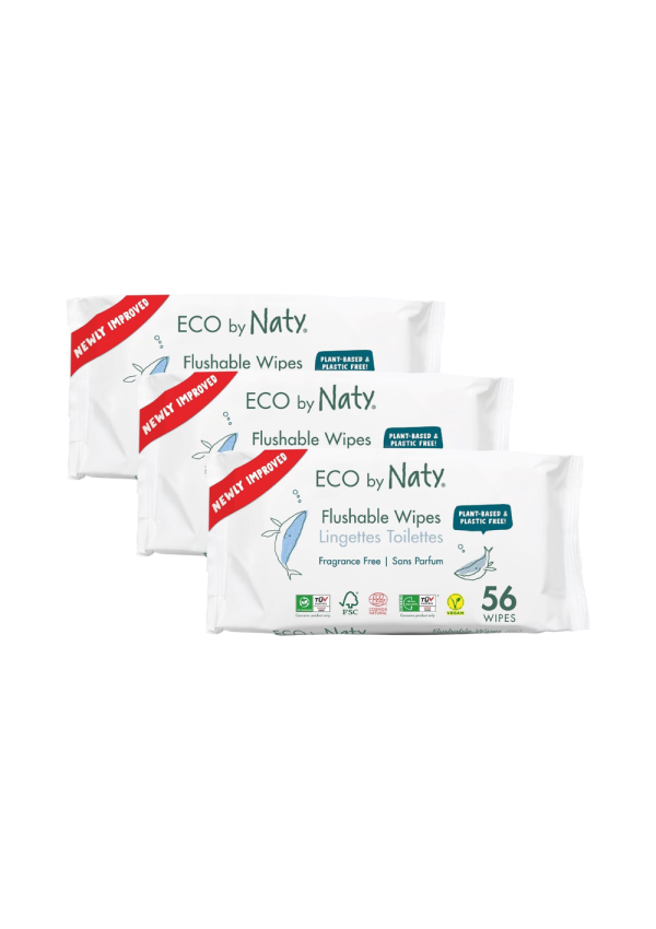 Вологий туалетний папір Eco by Naty 168 шт